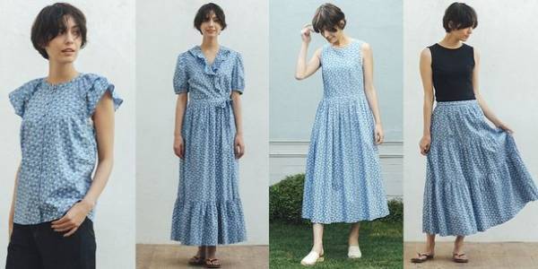 ピープルツリー 2022年春夏コレクション　V&Aとのコラボレーションに新作登場！