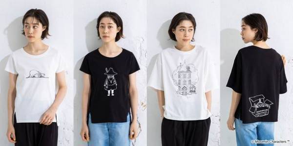 「ムーミン×ピープルツリー」コラボレーションに新作登場！夏に活躍のオーガニックコットンのカットソーアイテムやプリントTシャツ