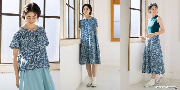 「ムーミン×ピープルツリー」コラボレーションに新作登場！夏に活躍のオーガニックコットンのカットソーアイテムやプリントTシャツ