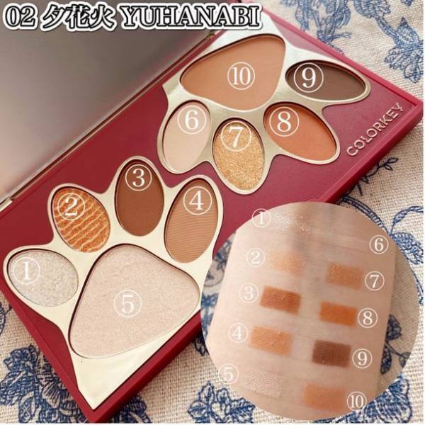 話題の中国コスメブランド《COLORKEY》から豪華強力な登場！発売初日は日本のアイシャドウパレットで3位になる。日本一位を目指す！！