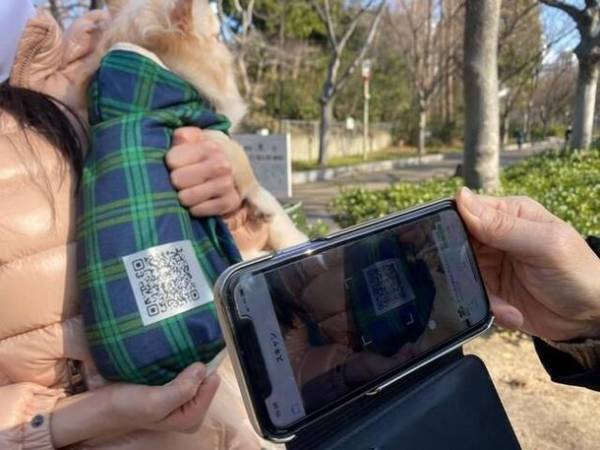 可変QRコードを犬猫のペット服に付けて迷子探し！写真と連絡先が自由に書き換え可能