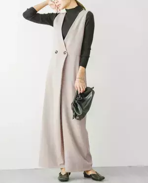 内田理央も野呂佳代も憧れる「キレイなお姉さんって感じ♪」シーンレス＆シーズンレスの着回し抜群なラップ風オールインワン！！TOKYO FM「Qoo10 presents 内田理央の明日、なに着よ？」