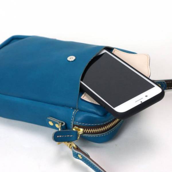 天然木×素染めレザーのショルダーバッグ「VTコンパクトショルダー」販売を開始しました