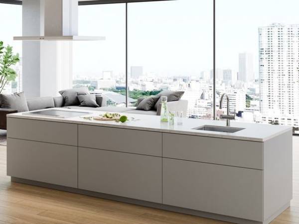 高級水栓メーカー“GROHE”のミンタシリーズから、デザインも機能も兼ね備えた浄水器一体型キッチン水栓が2022年6月リリース