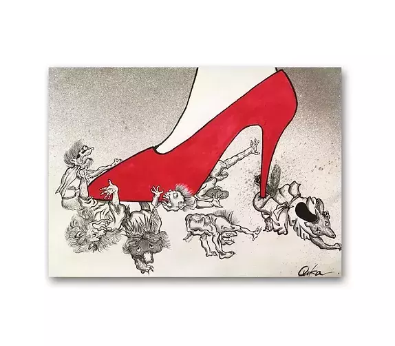 ～近鉄沿線の魅力創造～株式会社白雪×妖怪書家 逢香コラボレーション「白雪ふきん」新発売