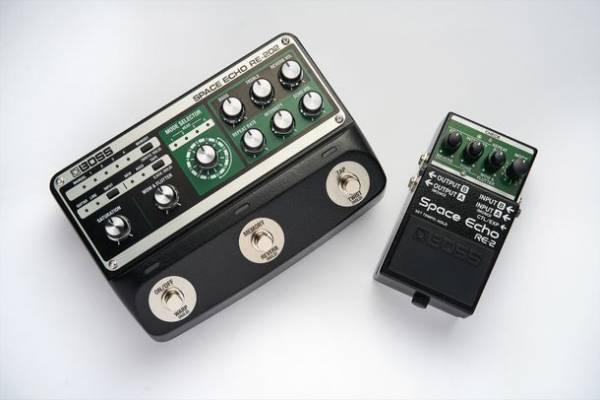温かく、個性的な「スペース・エコー」のサウンドを再現したエフェクター2機種を発売