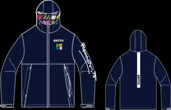 現代のピカソとも評される“ロメロ・ブリット”のアートを取り入れた新ファッションブランド「BRITTO」をアイトスが発足！5月に発売