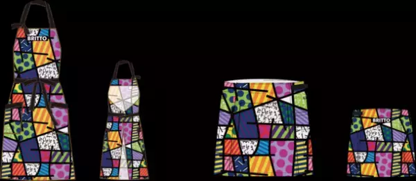 現代のピカソとも評される“ロメロ・ブリット”のアートを取り入れた新ファッションブランド「BRITTO」をアイトスが発足！5月に発売