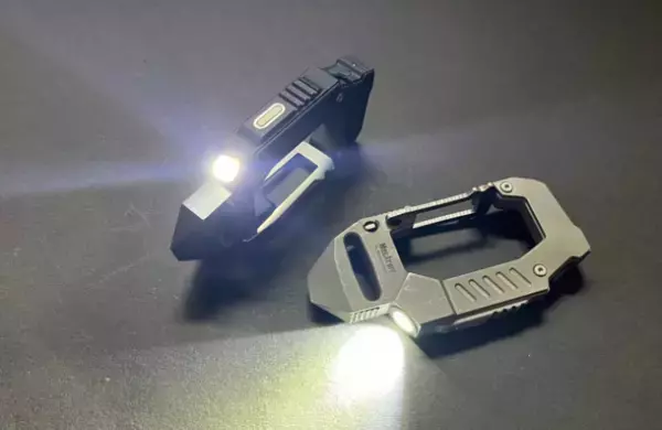 アウトドアから緊急時まで多機能ツールとして活躍！チタン製カラビナライト『MecArmy FL10』、4月下旬よりMakuakeにて先行販売