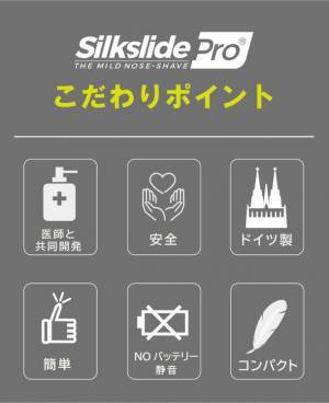 ＜日本上陸＞充電不要！簡単、回すだけ！ゾーリンゲン製の刃を使用した鼻毛カッターが販売開始！
