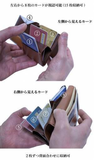 「小さく、薄く、美しく」新感覚ギミックが創り出す、アートのような長財布「ミニマムロングウォレットFLAP」をMakuakeにて先行予約販売開始！