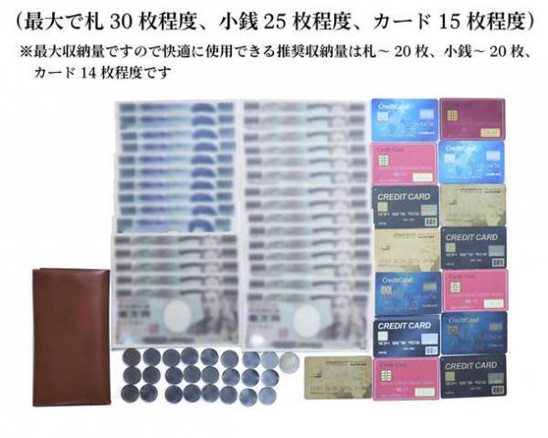 「小さく、薄く、美しく」新感覚ギミックが創り出す、アートのような長財布「ミニマムロングウォレットFLAP」をMakuakeにて先行予約販売開始！