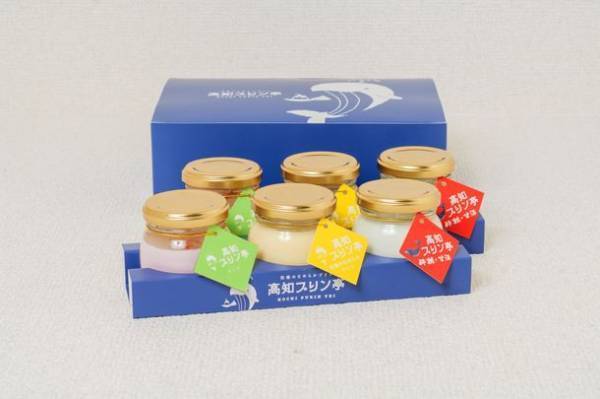 高知プリン亭からお花見のお供にぴったりの春商品が新登場！とろ～りなめらか、一口で春が広がる「さくらプリン」とパステルカラーのトッピングがかわいい「さくらさくソフトクリーム」