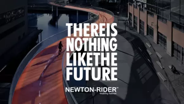 Newton-Rider デンマーク発、世界初(※)、科学とテクノロジーが実現したスタイリッシュで革新的な世界一薄い未来型折りたたみヘルメットN1が4月2日にGREEN FUNDINGで日本上陸！