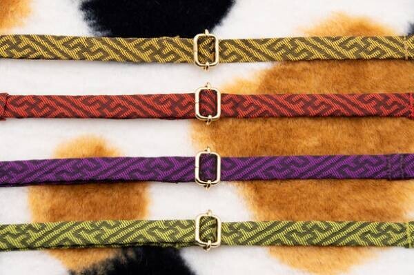 和風猫首輪専門オンラインショップ「miaco」、伝統ある西陣織を使用した猫首輪を4月1日に発売！