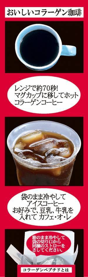 美と強さの補給に！美味しい・コラーゲンコーヒー『コラーゲン カフェ』を4月21日に発売