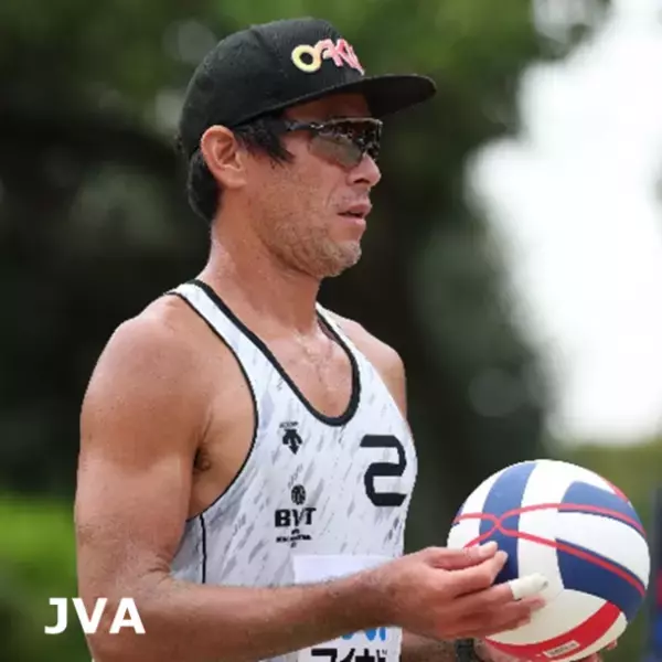 株式会社カブトにビーチバレーボール 白鳥勝浩選手が4月1日入社　笑顔や幸せのツールに　～KABTO beach volleyball project～