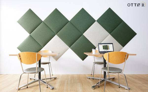 発売から9カ月で2,000％の売上伸び率　壁に貼るだけの吸音パネル「OTTO R(オットー・アール)」から新色が4月7日に登場