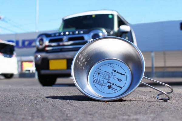 あのスズキジムニーとハスラーがキャンプグッズに！九州発の人気アウトドアショップ クロスオレンジがコラボシェラカップを2022年4月8日(金)より数量限定で販売開始！