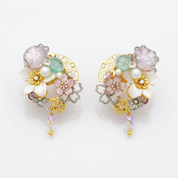 ピアスのようなイヤリング「ぴあり」　「源氏物語」シリーズの新作「藤壺の宮」が2022年4月15日(金)に発売！