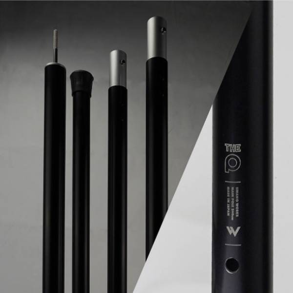 キャンプ、アウトドアギアブランド「SINANO WORKS」の国産アウトドア用ポール「THE POLE」シリーズ3種が2022年登場