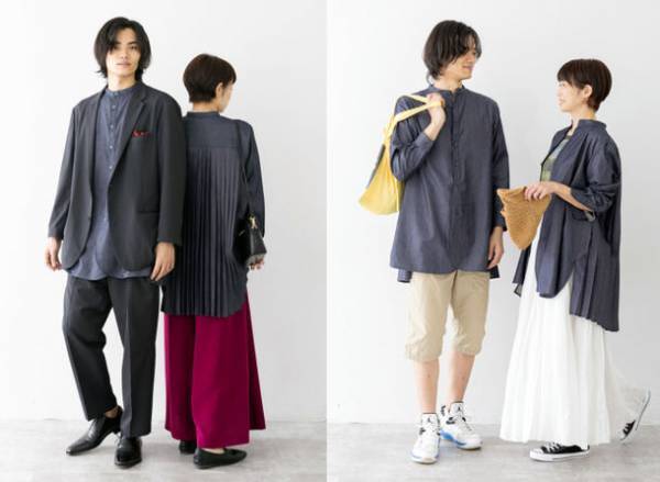 福岡の老舗プリーツ工場が、応援購入サービスMakuakeにて3回連続目標達成！1枚で様になる「見返りプリーツデニムシャツ」が誕生