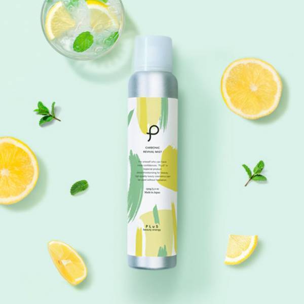 コスメブランド『プリュ』から爽やかな「シトラスミント」の香り漂う炭酸100％美容ミストが5月9日より限定販売開始