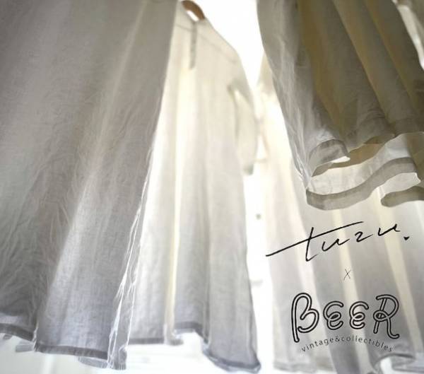 鹿児島市・vintage&collectibles BEER　アパレルブランド“tuzu”のPOPUPイベントを4/30より開催！　～草木染め作家・吉屋さんによるワークショップも開催～