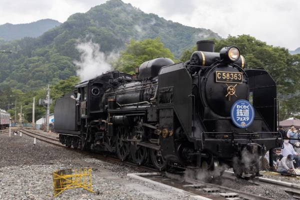 秩父鉄道　SL転車台公園にて5/14(土)わくわく鉄道フェスタ2022開催　臨時SLパレオエクスプレスが運行決定