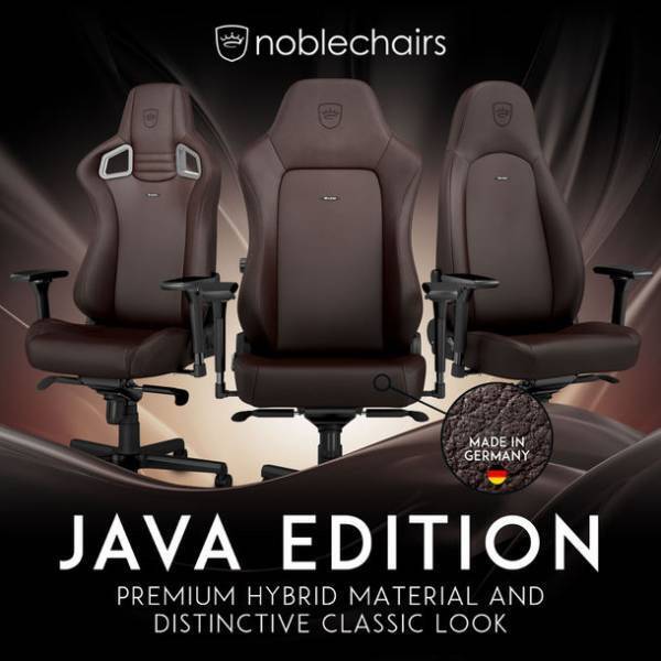 ドイツ製“ハイブリッドPUレザー”を使用したゲーミングチェアに新カラー「ジャワエディション」が登場！4月14日に発売