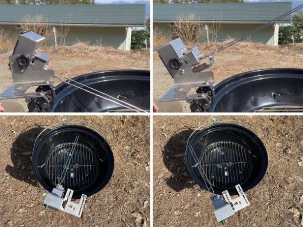 設置が簡単な手のひらサイズの回転バーベキュー串「ローリングー！」がMakuakeにて2022年4月13日より登場