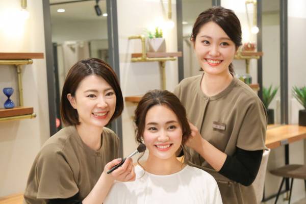 「すすきの」駅改札すぐ！ヘアメイク・眉カット・まつげパーマ・着付けサービスを提供する『アトリエはるか さっぽろポールタウン店』4/15(金)NEW OPEN！！