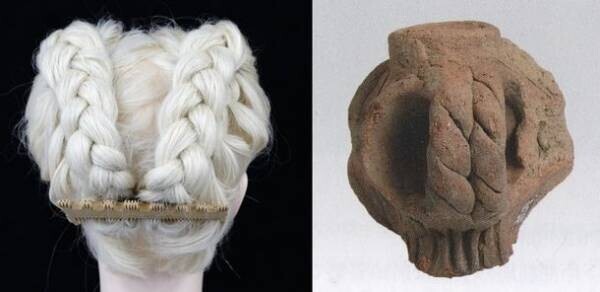 土偶、埴輪のヘアメイクから縄文、弥生、古墳時代を考察　国際文化学園の美容考古学研究所の「美容再現」