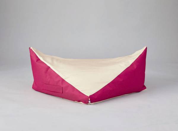 もっちり×ふんわり、犬猫が寝転がってくつろげる大きめサイズのクッション2タイプを販売開始　～ 飼い主さんも一緒に座って過ごせる！ ～