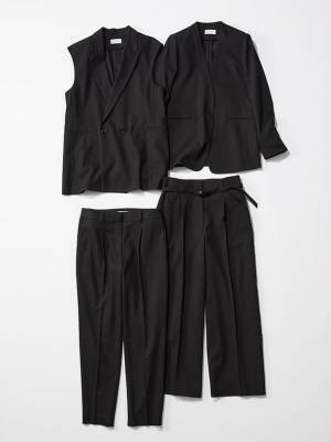 “ハイブリッドワーク”に最適！オン・オフの着回し自由自在　PLSTが新しい仕事着「ニュースーツ コレクション 第2弾」を発売