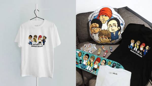 『湘南乃風』がイラストレーター『IBU(イブ)』とコラボレーション　カプセルコレクションを4月22日より受注販売開始