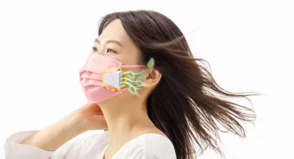 長時間マスクを着用している時のお悩み『息苦しさ』『蒸れ』『臭い』などを軽減するマスク用の補助器具を4/25から販売開始