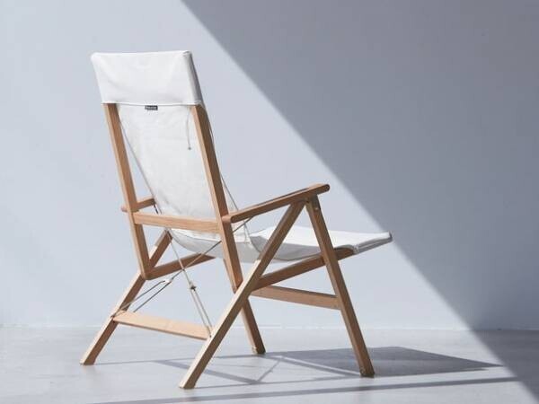 職人の手仕事が光る、からだにやさしい座り心地の国産アウトドアチェア「RLT Chair」を予約販売開始！