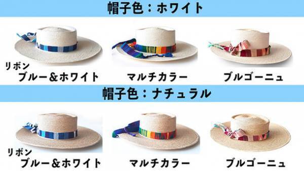 天然ヤシを使用した大人可愛い「ハンドメイドサマーハット」、Makuakeにて4月21日より先行予約販売を開始！
