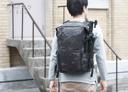 ファッションと機能を融合した「LUXXe（ラグゼ）」より、アウトドアでタフに使えるカメラバッグ「フィールド」シリーズ5種7製品を新発売！