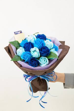 母の日ギフトとして5月6～8日に販売！シャボンフラワーブーケと宝くじをセットにした限定商品「ドリーム“シャボン”フラワー」