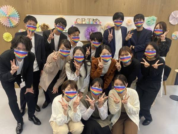 SDGsを提案するイベント「全国高校生SDGs選手権」から実現　「レインボーウィーク2022」虹色マスク着用でSDGsを考える！