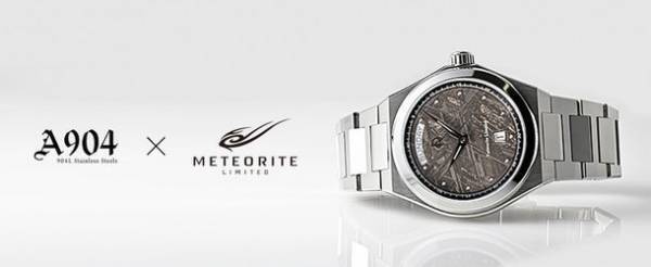 スーパーステンレス904Lをまとった限定モデル「A904　メテオライト・リミテッド」再販決定！4月26日　販売開始！