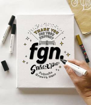 「ハンドレタリング」で描くオシャレな文字デザインの動画配信型オンラインレッスン開講！初心者・デザイナー初心者が楽しく学べる！