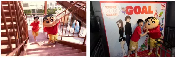 井上咲楽、しんちゃんのためなら太眉に戻すのも厭わない！？「まるで夏に納豆を放置したときのにおいみたい」「ひろしの靴下」のにおいに悶絶!?外階段600段に挑戦！