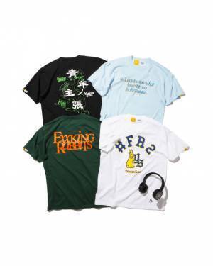 Younger Songと#FR2のコラボアイテム発売決定！！Tシャツやヘッドホンなど計6型を4月29日より発売