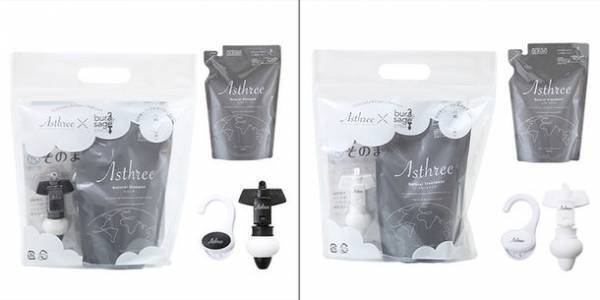 お風呂場からSDGsを始めよう。詰め替えパウチ“だけ”で髪が洗える「Asthree(アスリー)×詰め替えそのまま」のサステナブルなコラボセットが4月27日より販売開始