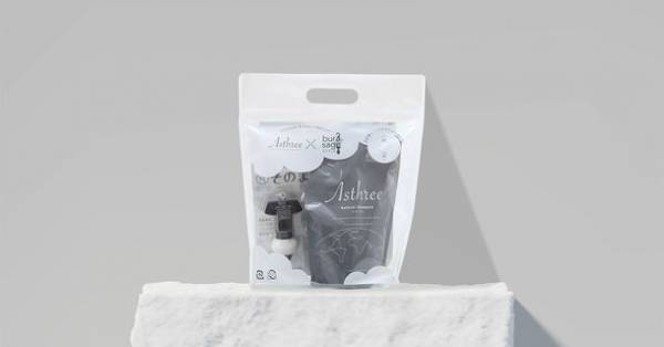 お風呂場からSDGsを始めよう。詰め替えパウチ“だけ”で髪が洗える「Asthree(アスリー)×詰め替えそのまま」のサステナブルなコラボセットが4月27日より販売開始