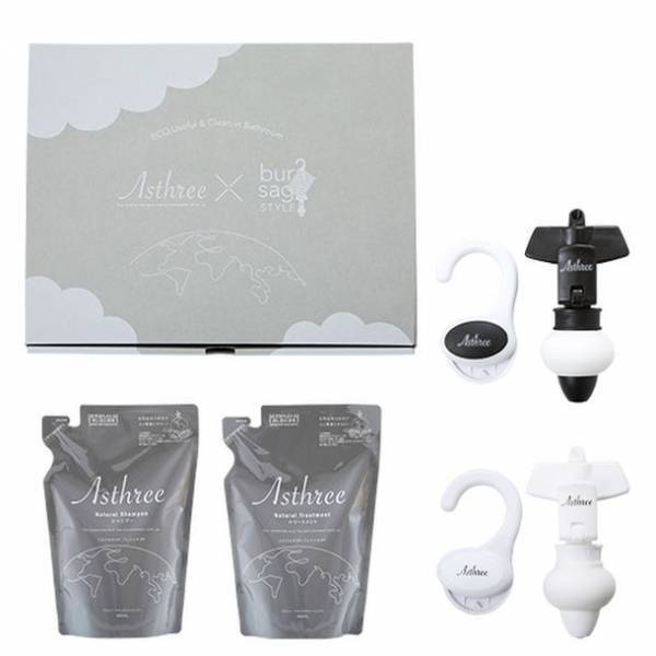 お風呂場からSDGsを始めよう。詰め替えパウチ“だけ”で髪が洗える「Asthree(アスリー)×詰め替えそのまま」のサステナブルなコラボセットが4月27日より販売開始