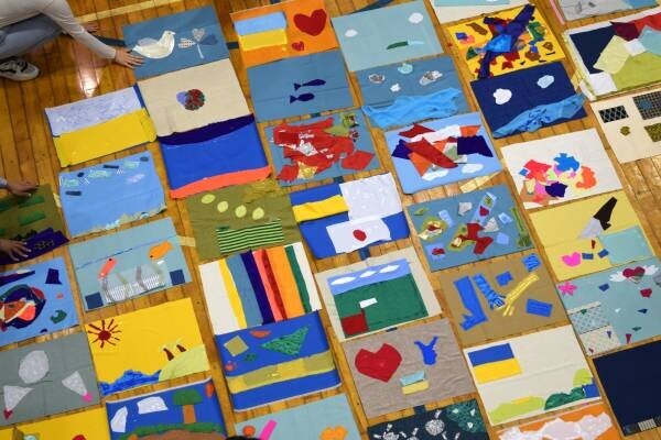 東北新社・UNIVERSITY of CREATIVITY・TBS赤坂の子どもたちと旗づくりを通して平和を考える「Akasaka PEACE FLAG プロジェクト」第１弾イベントを５月３日（火・祝）〜５日（木・祝）赤坂サカスで開催